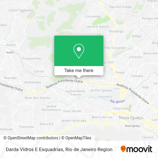 Darda Vidros E Esquadrias map