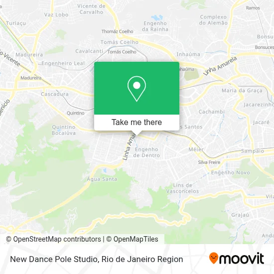 New Dance Pole Studio map