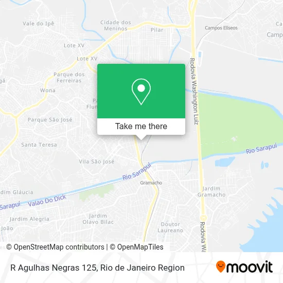 R Agulhas Negras 125 map
