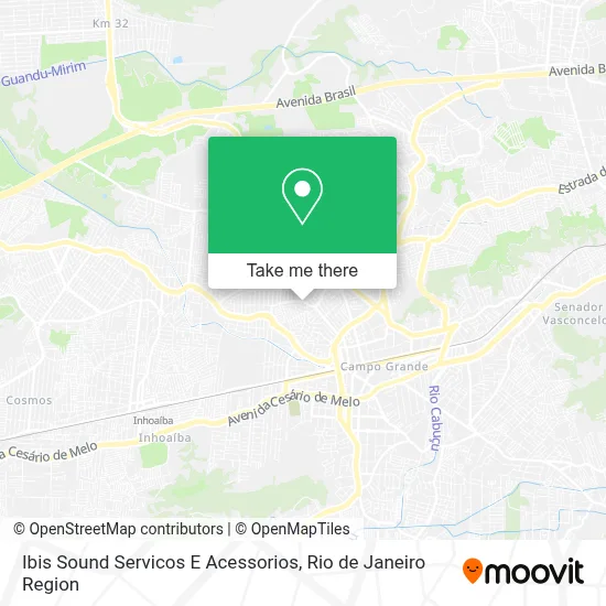 Ibis Sound Servicos E Acessorios map