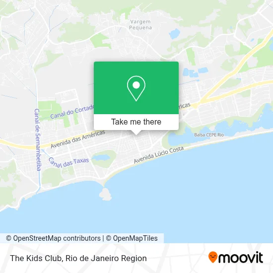 The Kids Club map