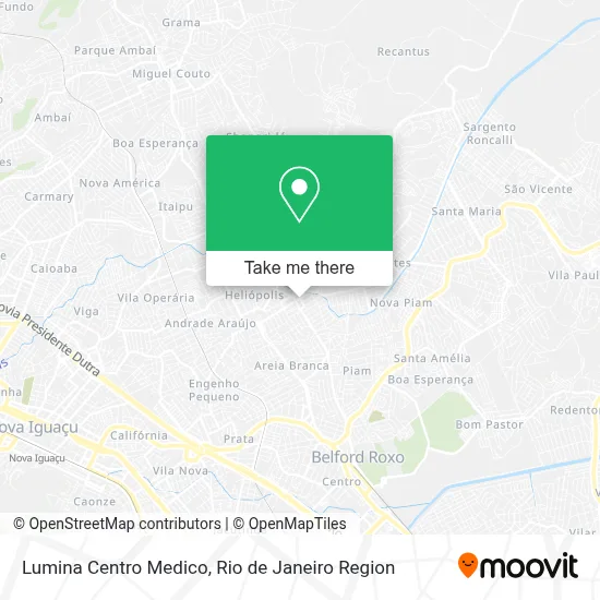 Lumina Centro Medico map