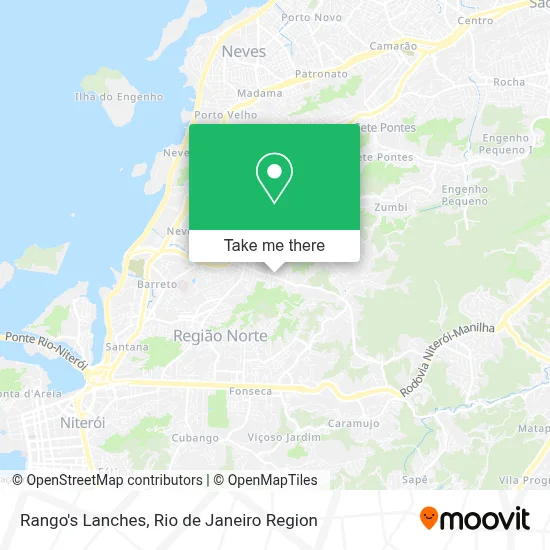 Rango's Lanches map
