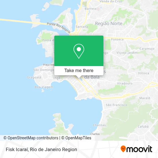 Fisk Icaraí map