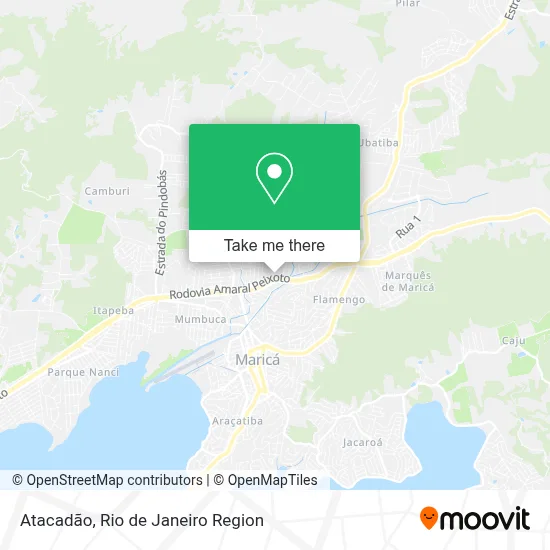 Atacadão map