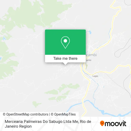 Mercearia Palmeiras Do Sabugo Ltda Me map