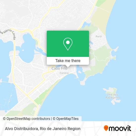 Alvo Distribuidora map