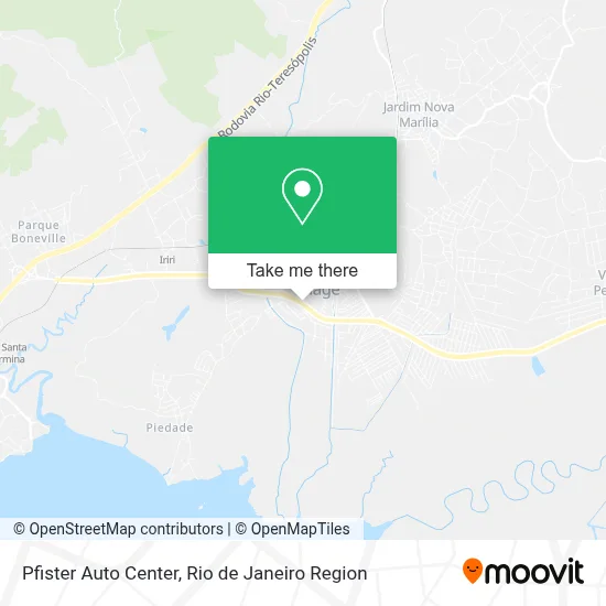 Pfister Auto Center map