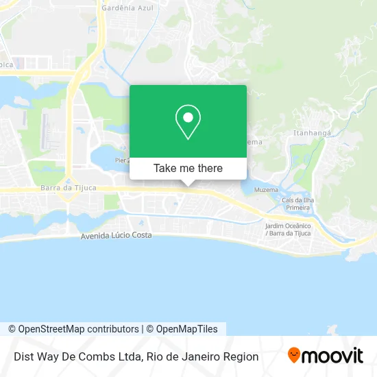 Dist Way De Combs Ltda map