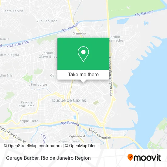 Garage Barber map