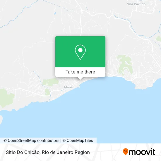 Sitio Do Chicão map
