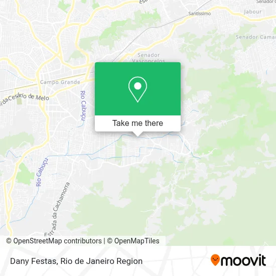 Dany Festas map