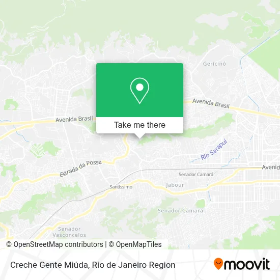 Creche Gente Miúda map