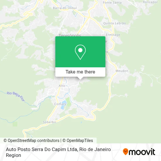 Auto Posto Serra Do Capim Ltda map