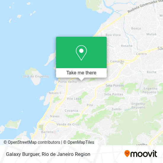 Galaxy Burguer map