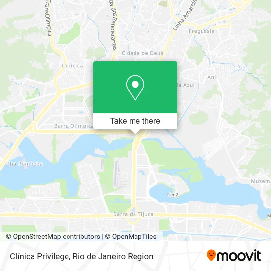 Clínica Privilege map