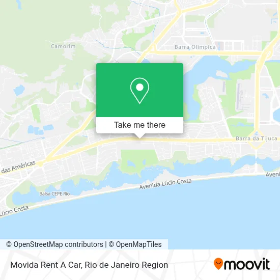 Movida Rent A Car map