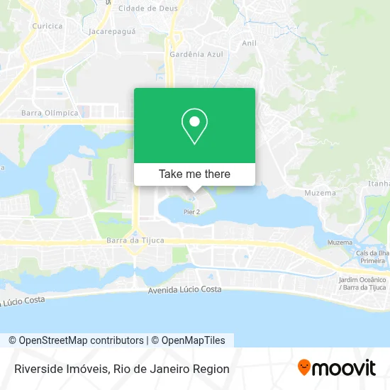 Riverside Imóveis map
