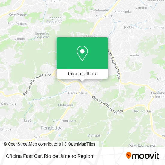 Oficina Fast Car map