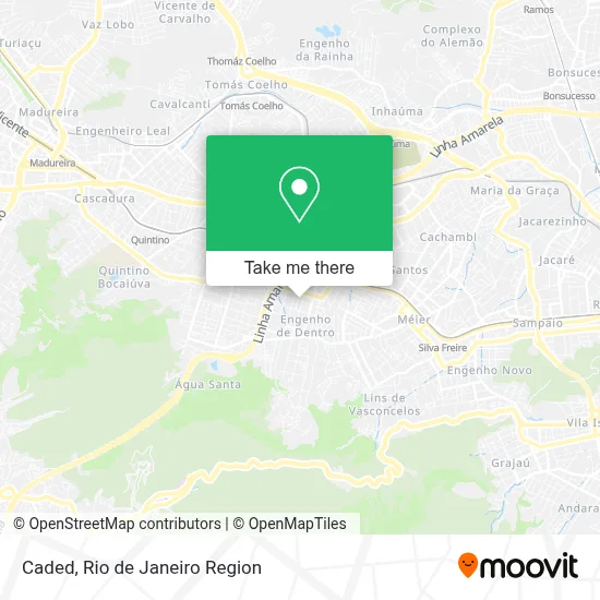 Caded map