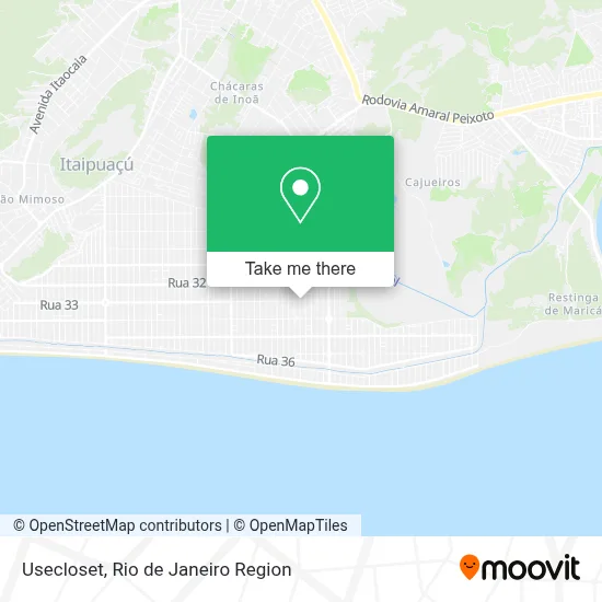 Usecloset map