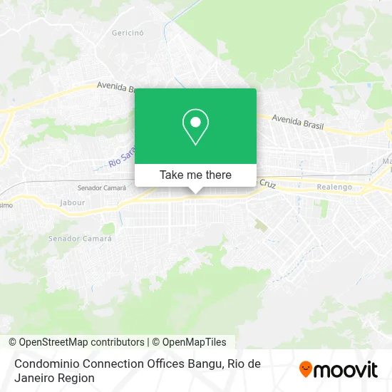 Condominio Connection Offices Bangu map