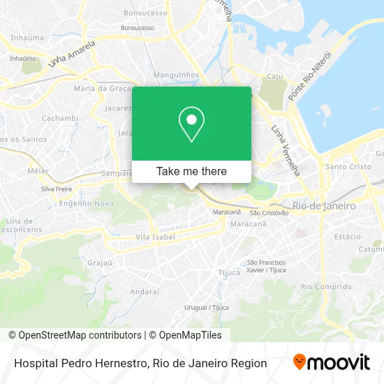 Hospital Pedro Hernestro map