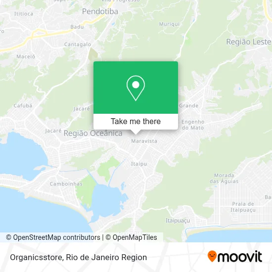 Organicsstore map