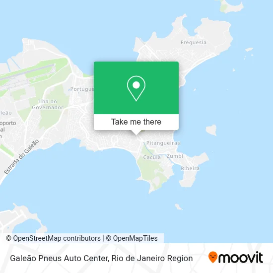Galeão Pneus Auto Center map