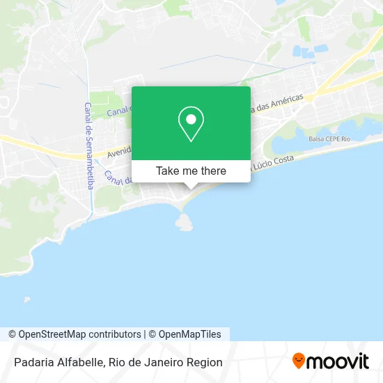 Padaria Alfabelle map