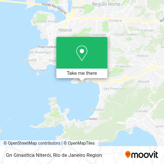 Gn Ginastica Niterói map