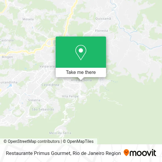 Restaurante Primus Gourmet map