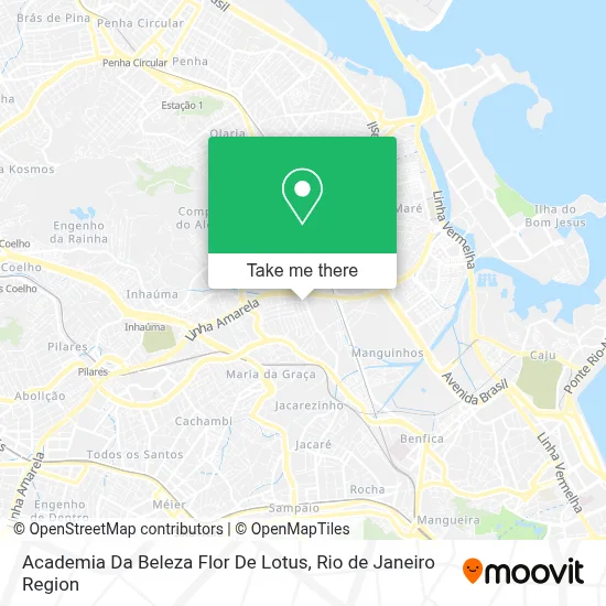 Academia Da Beleza Flor De Lotus map
