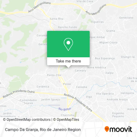 Campo Da Granja map