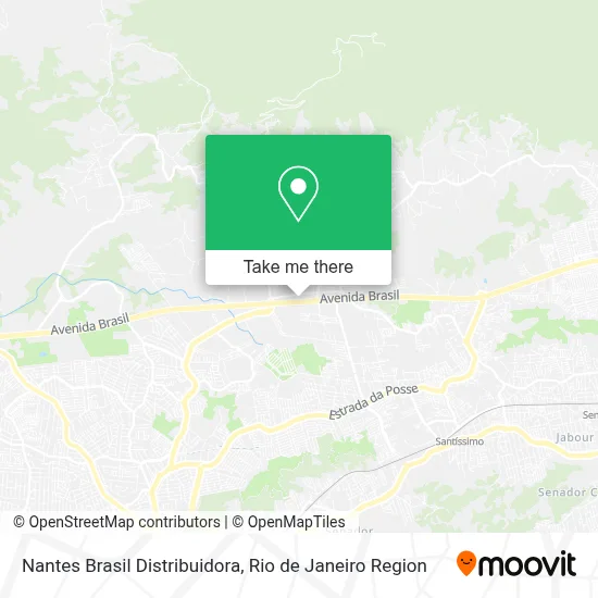 Nantes Brasil Distribuidora map