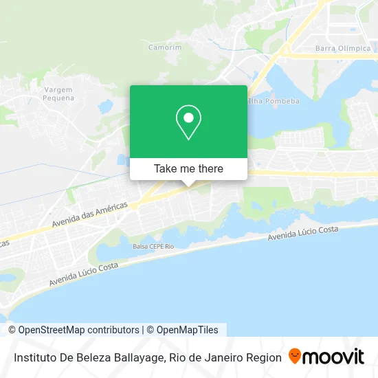 Instituto De Beleza Ballayage map