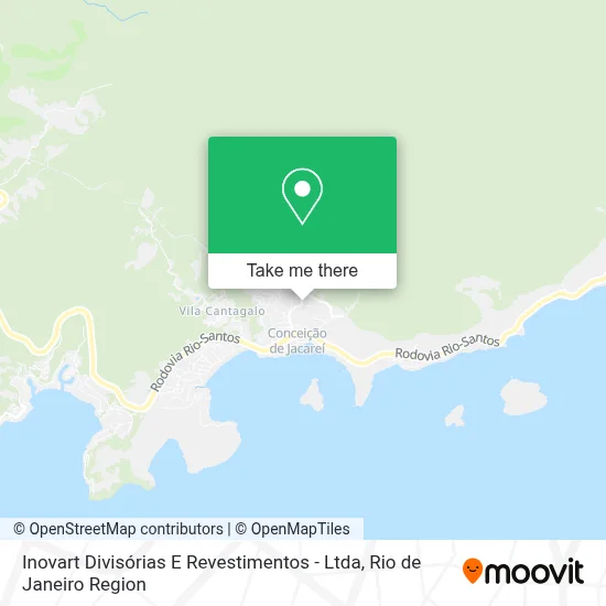 Inovart Divisórias E Revestimentos - Ltda map