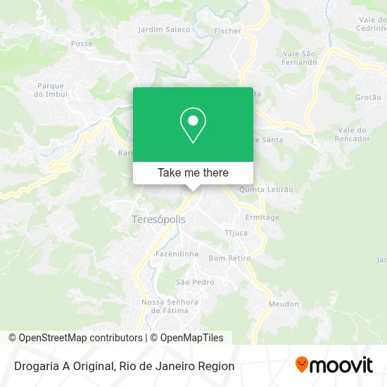 Drogaria A Original map