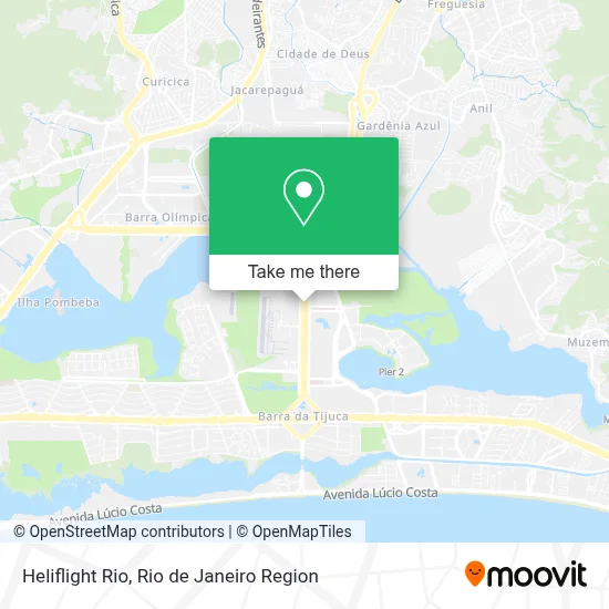 Heliflight Rio map