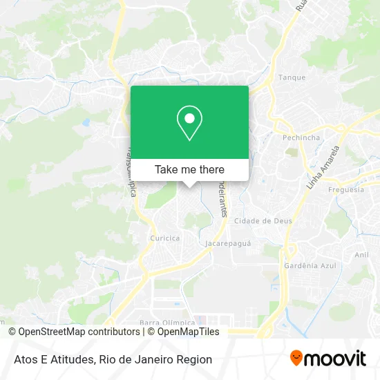 Atos E Atitudes map