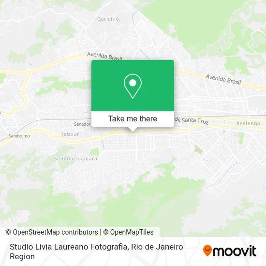 Studio Livia Laureano Fotografia map