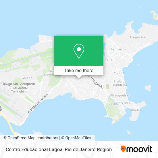 Centro Educacional Lagoa map