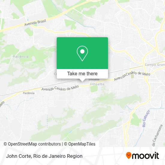 John Corte map