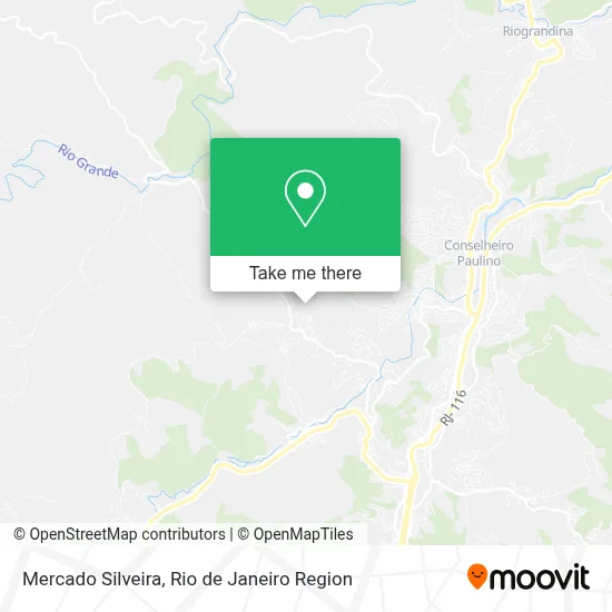 Mercado Silveira map