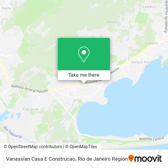 Vanassian Casa E Construcao map