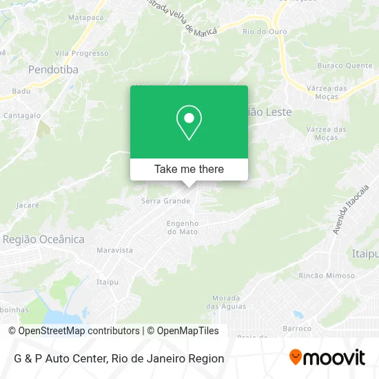 G & P Auto Center map