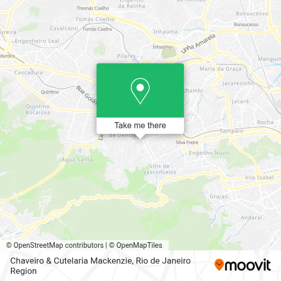 Chaveiro & Cutelaria Mackenzie map
