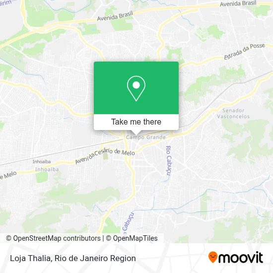 Loja Thalia map