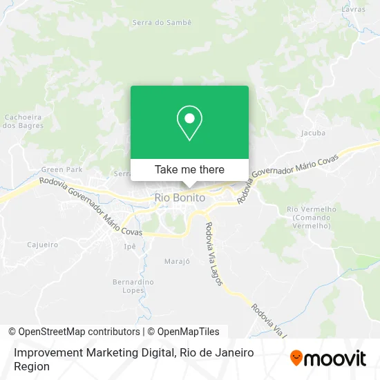 Improvement Marketing Digital map