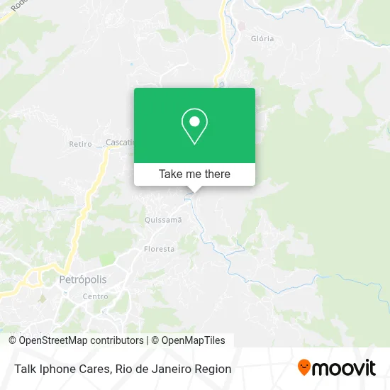 Talk Iphone Cares map